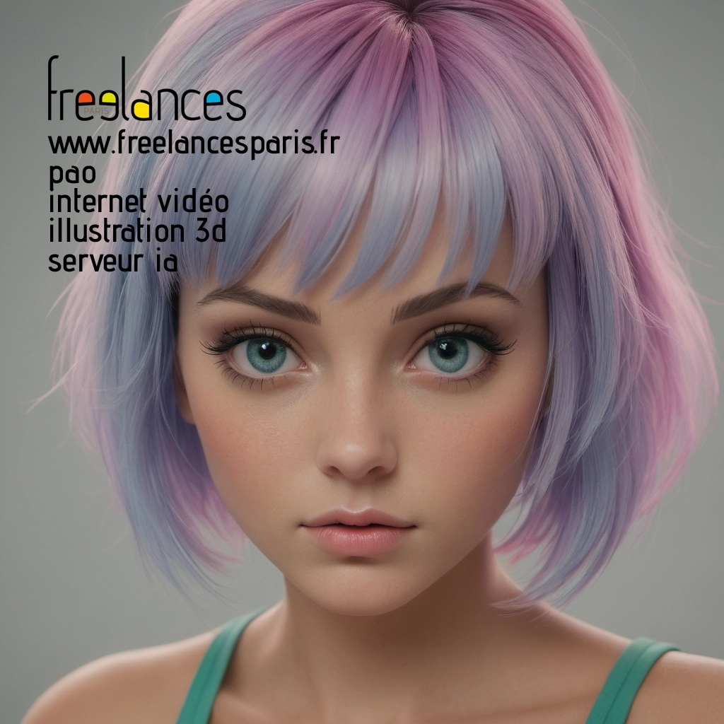 Pao mise en page internet vidéo illustration 3d serveur IA générative AI freelance paris studio de création magazines 8l6o4yg0